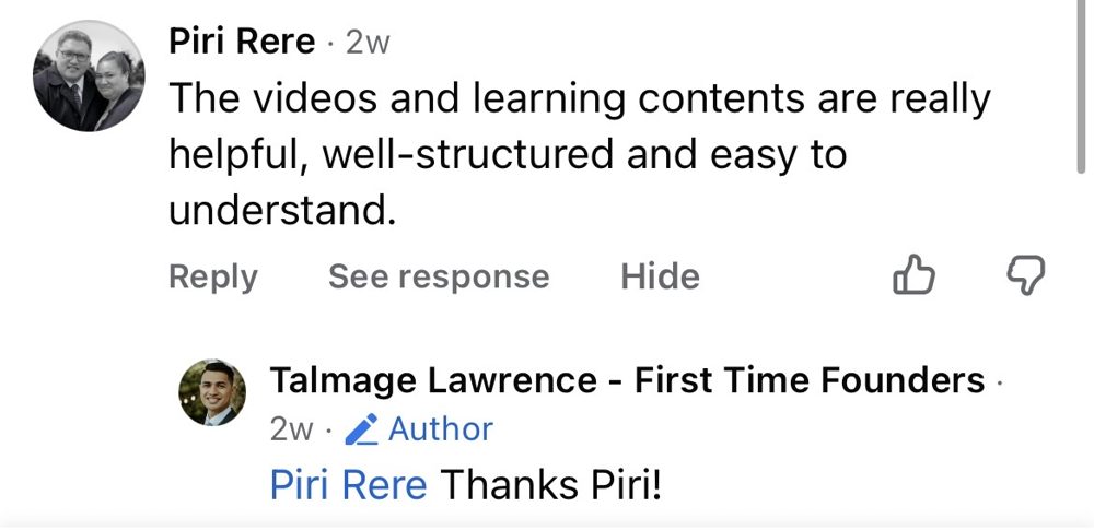 Piri Rere: videos are helpful and easy to understand
